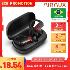 BlitzWolf® AirAux AA-UM3 TWS HiFi Stereo Ear-hook Earbuds
