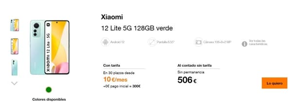 Xiaomi Mi 12 Lite