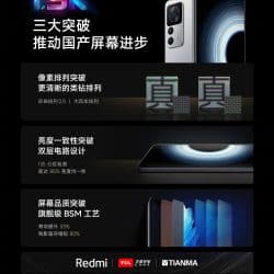 Redmi K50 Ultra screen