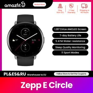 Xiaomi Amazfit Zepp E Circle Smart Watch