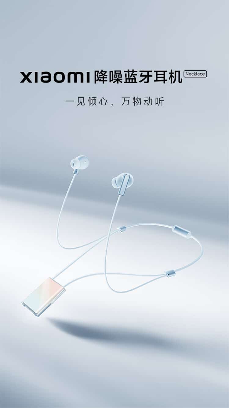 Xiaomi noise-cancelling Bluetooth headset Necklace
