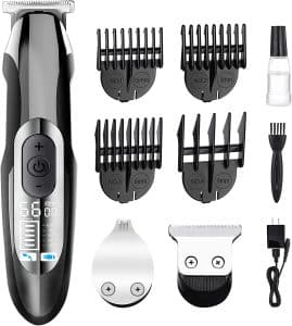 Binecer All-in-One Hair Trimmer w/ 4 Limiting Combs