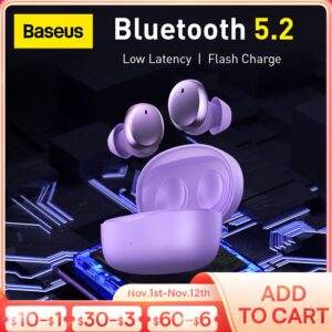 Baseus Earphones Bowie E2 Bluetooth 5.2