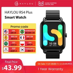 Haylou RS4 Plus Smart Watch