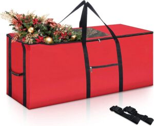 Christmas Tree Storage Bag Red 127x38x50cm