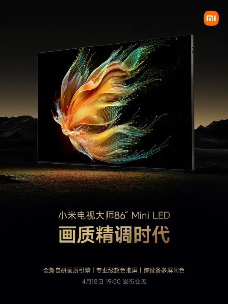 Xiaomi Master 86" Mini LED TV