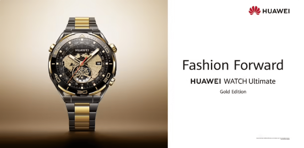HUAWEI WATCH Ultimate Design Gold Smartwatch Launched