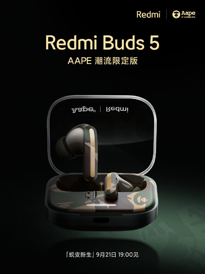 Redmi Buds 5 AAPE