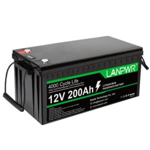 LANPWR 12V 200Ah LiFePO4 Battery Pack 2560Wh