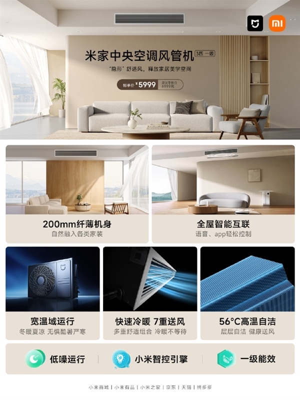 Xiaomi Mijia Central Air Conditioner