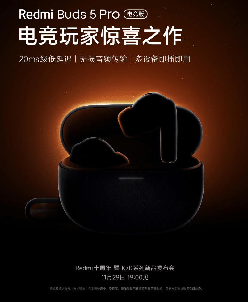 Redmi Buds 5 Pro E-Sports Version