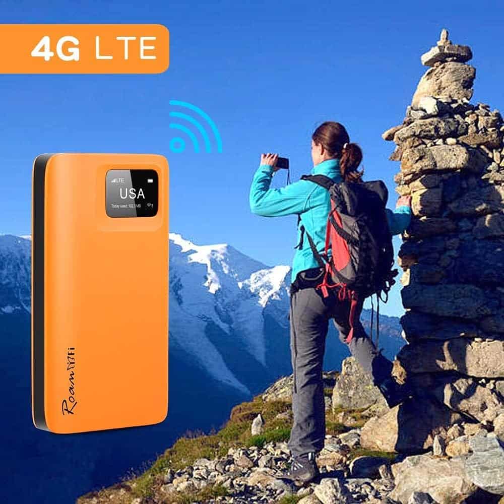 RoamWiFi 4G LTE Wi-Fi Mobile Hot Spot