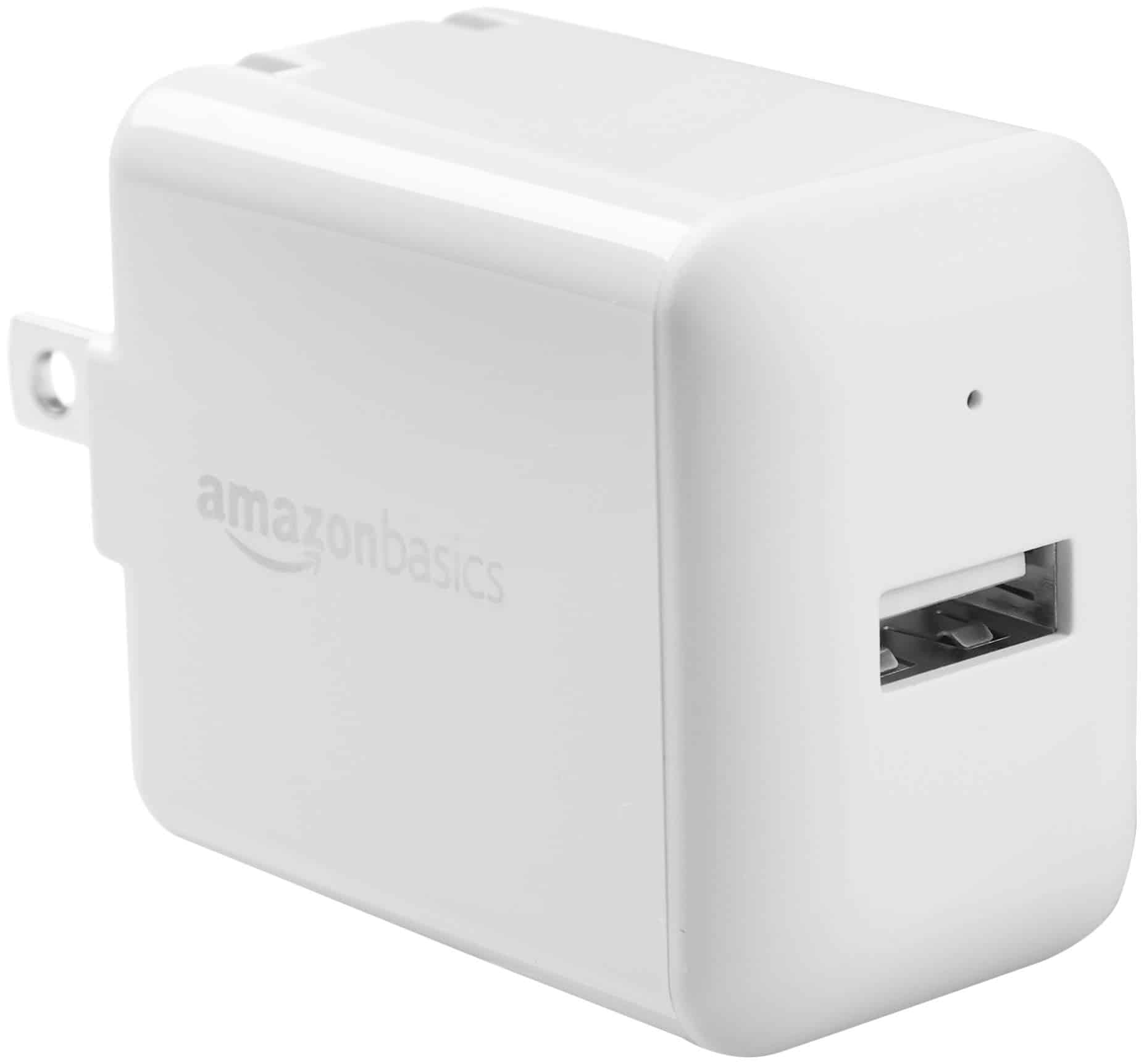 AmazonBasics 12W USB Wall Charger