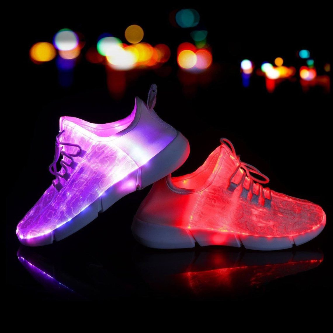 Lxso Fiber Optic LED Light Up Shoes