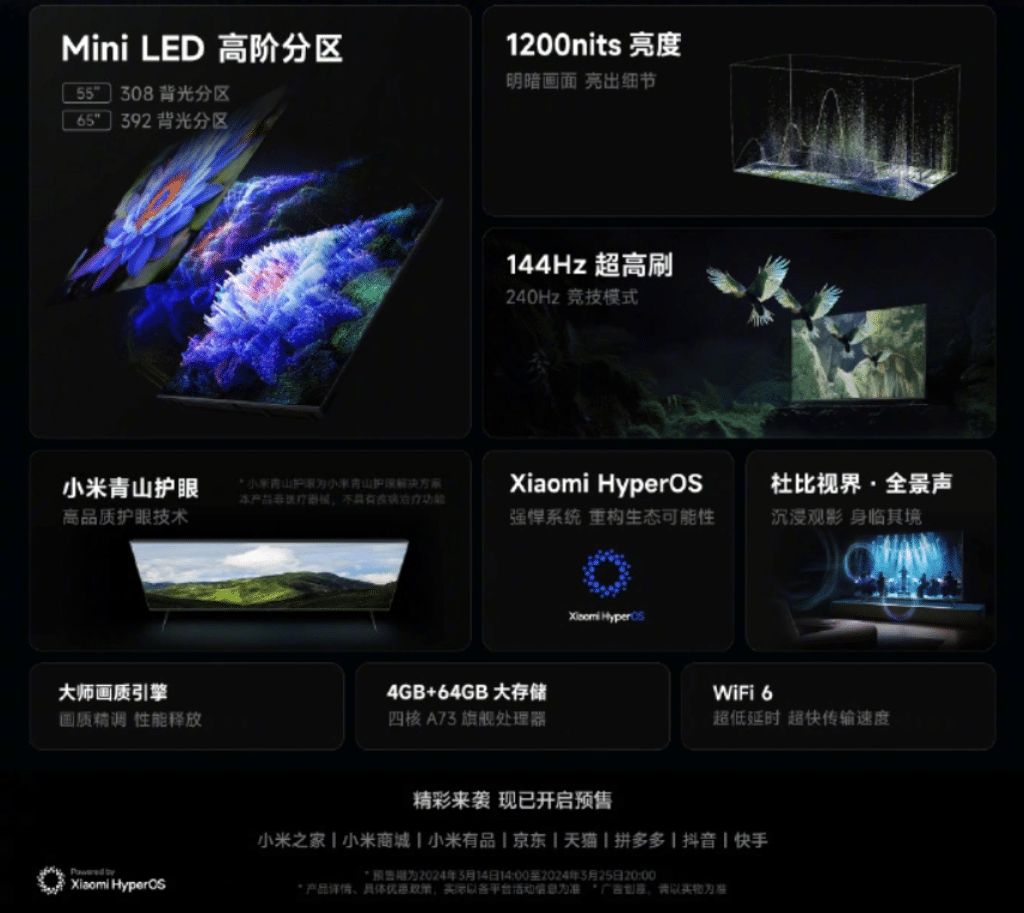 Xiaomi Mi TV S75