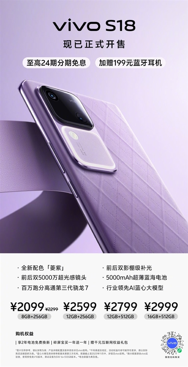 Vivo S18