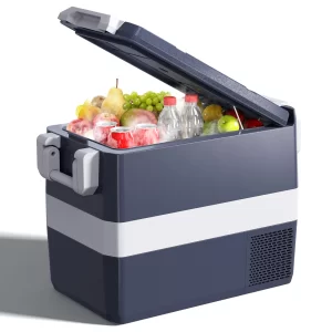 KROAK 40L Dual-Zone Car Refrigerator 12/24V DC