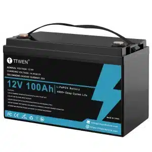TTWEN 12V 100Ah Lifepo4 Battery Pack