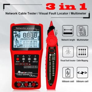ET628 3in1 Network Cable Tester