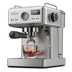 HiBREW H10A 20Bar Semi Automatic Espresso Coffee Machine Silver