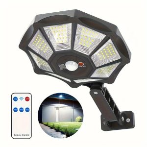 168 LED Solar Outdoor Wall Light