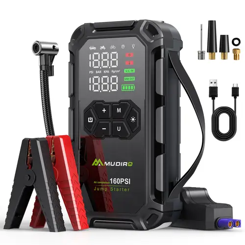 MUDIRO 6000A Jump Starter