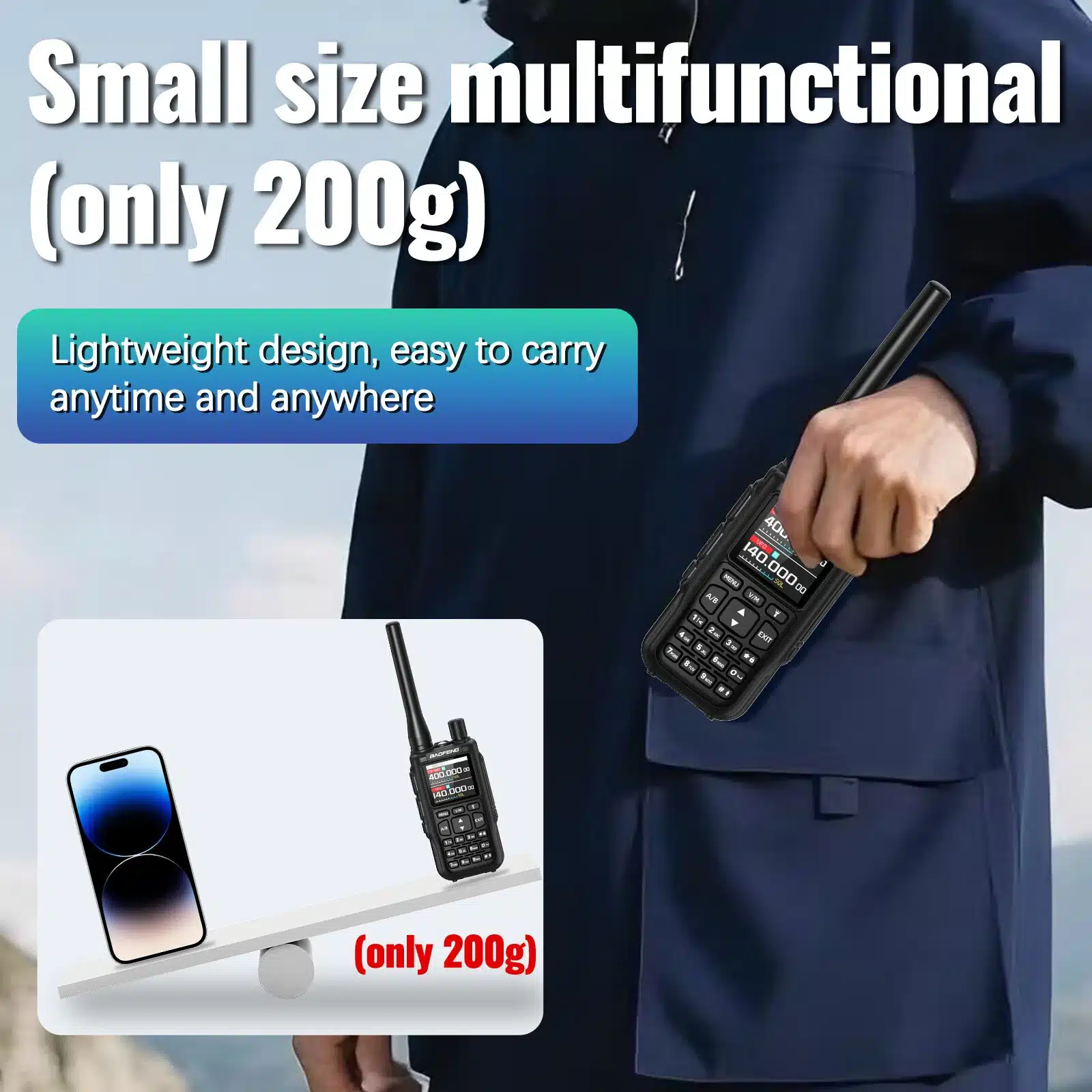 Baofeng MINI5 Walkie Talkie - Image 4