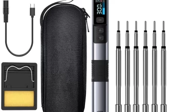 FNIRSI HS-02 Smart Soldering Iron High-Power 100W with Quick Charging PD/QC