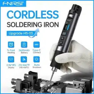 FNIRSI HS-03 USB-C Cordless Soldering Iron Kit
