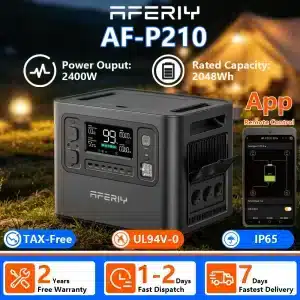 AFERIY AF-P210 Portable Power Station 2400W 2048Wh