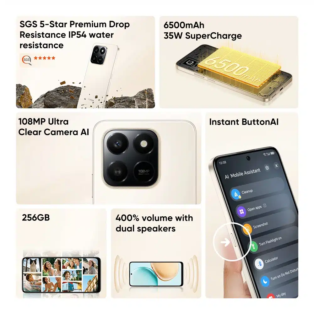 HONOR 400 Smart 4G Smartphone - Image 3