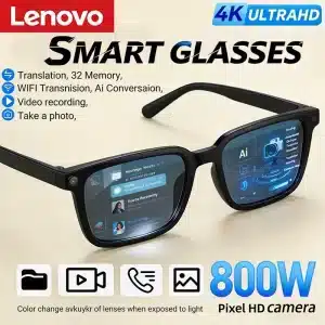 Lenovo AI Smart Glasses – AI Translation & 4K Camera