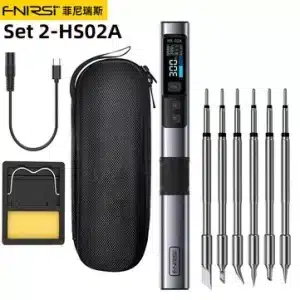 FNIRSI HS-02A Inteligentna lutownica 100W PD/QC
