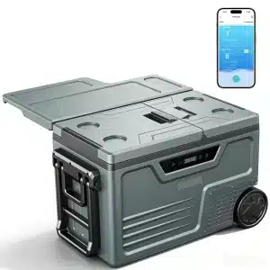 Foursun TAW-45D 48L Dual Zone Portable Car Refrigerator Freezer