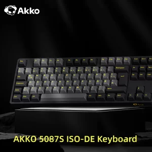 AKKO 5087S Black & Gold ISO-DE TKL Klawiatura mechaniczna