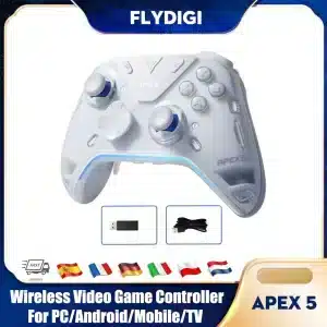 Flydigi Apex 5 Ασύρματο Χειριστήριο Παιχνιδιών Φωτισμός RGB