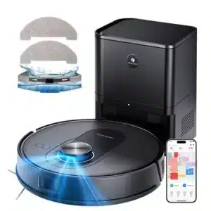 Proscenic Q8 MAX+ Έξυπνη Ρομποτική Σκούπα με Σταθμό Αυτόματου Αδειάσματος