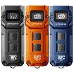 Nitecore TUP2 1200 lumen újratölthető LED kulcstartó zseblámpa