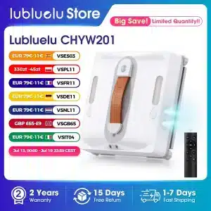 Lubluelu Robot do mycia okien