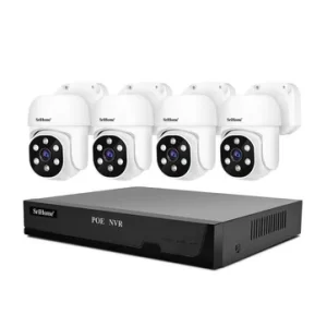 SriHome NVS005-POE030 5MP HD 4-kanałowy NVR PoE Zestaw Kamer Bezpieczeństwa