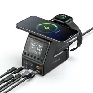 Blitzwolf BW-FW10 240W 10-σε-1 Ασύρματος Φορτιστής Ξυπνητήρι
