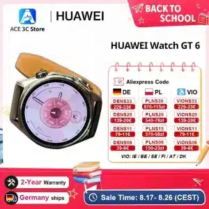 HUAWEI Watch GT 6 Okosóra 46mm