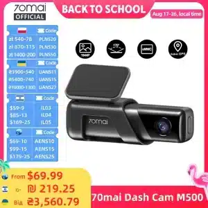 70mai M500 Dash Cam
