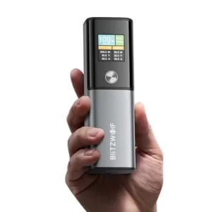 BlitzWolf BW-P23 100W 14000mAh Power Bank intelligens kijelzővel
