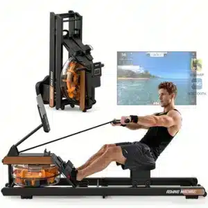 Bominfit V-W2S Μηχανή κωπηλασίας νερού με Δεξαμενή 14L & 6 Επίπεδα Αντίστασης