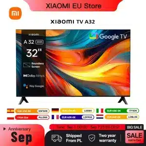 Xiaomi TV A 32 HD Smart TV Dolby Audio-val