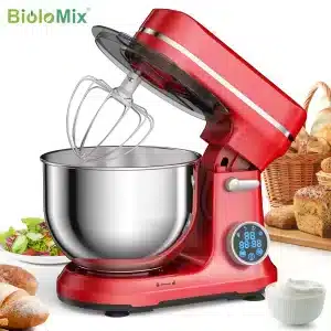 BioloMix Επιτραπέζιο Μίξερ 1200W Κινητήρας DC Οθόνη Αφής OLED