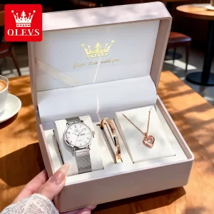 OLEVS 2996 Női Quartz Óra Naptárral