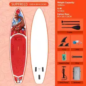 FunWater Φουσκωτή σανίδα Stand Up Paddle 320-385CM