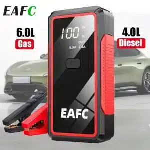 EAFC 2000A/600A Hordozható autós akkumulátor indító booster